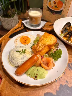 漢堡扒全日早餐