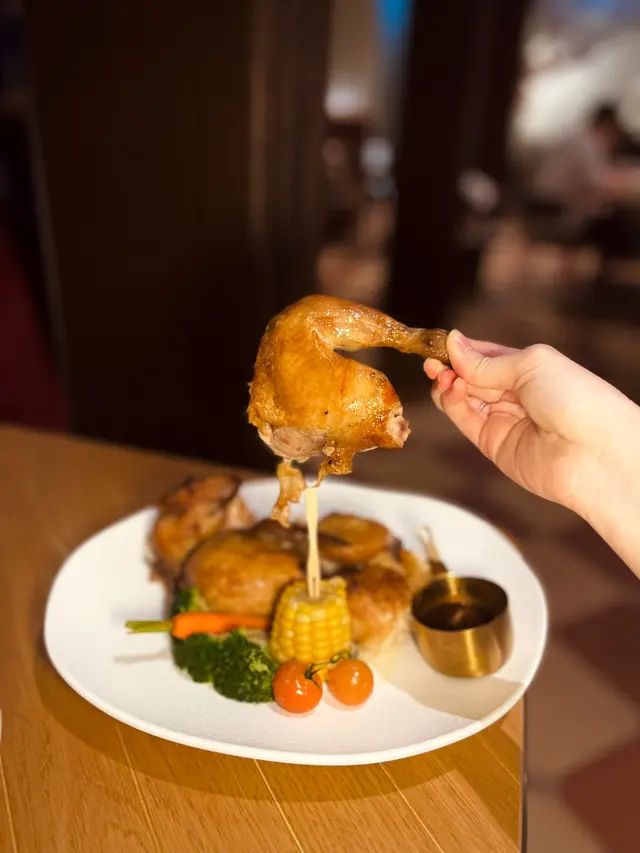 原隻香蒜迷迭香烤雞