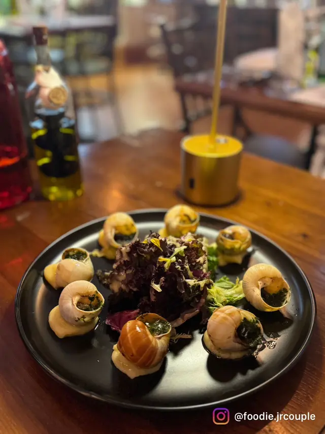 🌿法式香草焗蝸牛配薯蓉