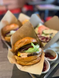 Mushroom  Cheese  Burger