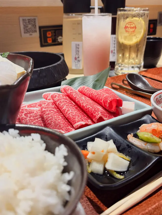 精品赤身壽喜燒套餐