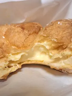 Custard Pie Chou Puff