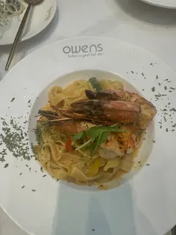龙虾汁虎虾阔条面