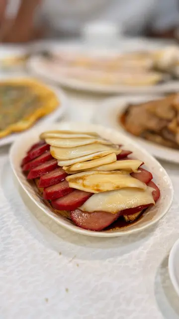 香肠拼墨鱼