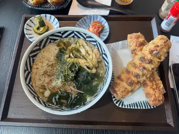 竹轮天妇罗高汤热荞麦面