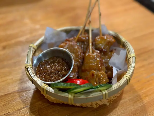 泰式炭燒豬肉串