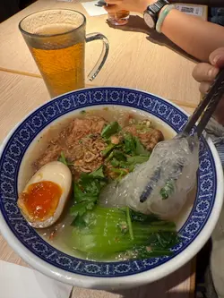 果醋豬軟骨冬粉配熱冬瓜茶