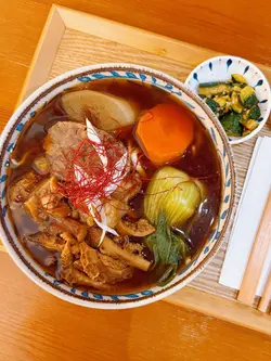 红烧牛三宝汤面