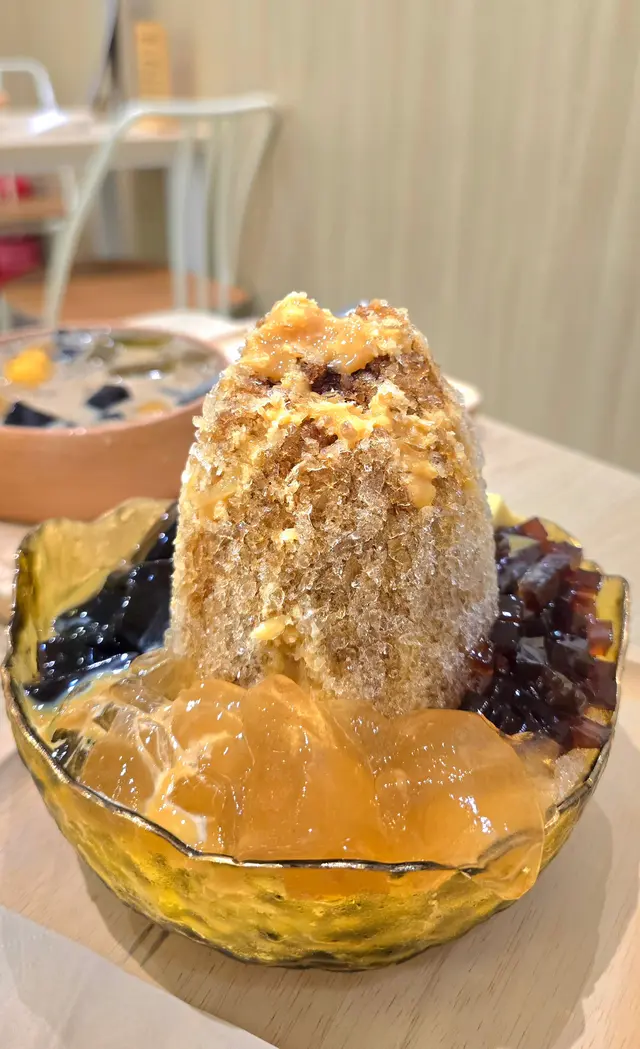 黑糖仙草愛玉刨冰