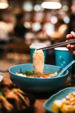 蛋白質之鬼湯麵