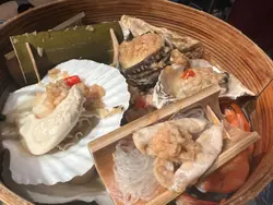 蒸海鲜