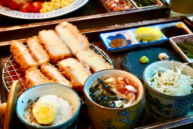 芝士&吉列豬扒套餐