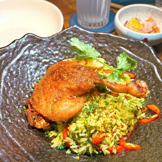 油封鴨腿芫荽飯