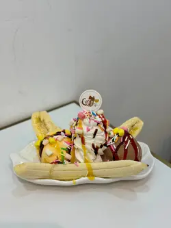 雪糕香蕉船
