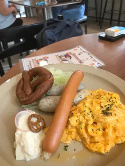 German  inspired  all-day  breakfast
