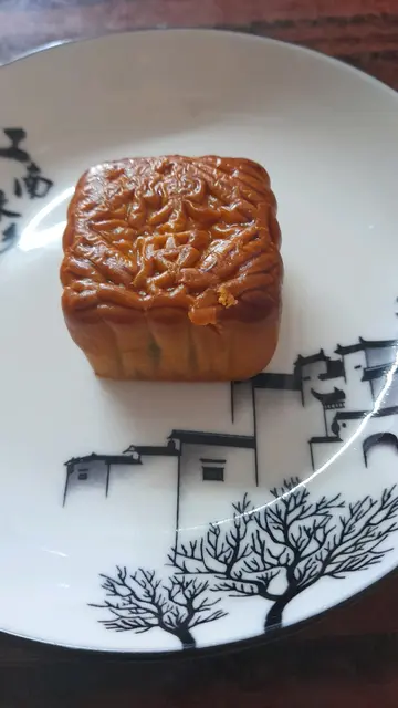 迷你陈皮豆沙月