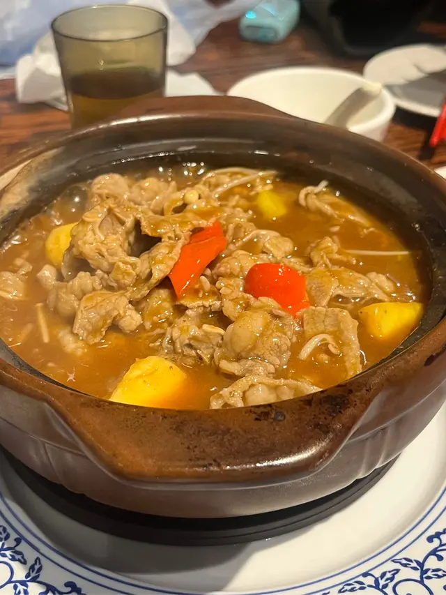 沙嗲牛肉煲