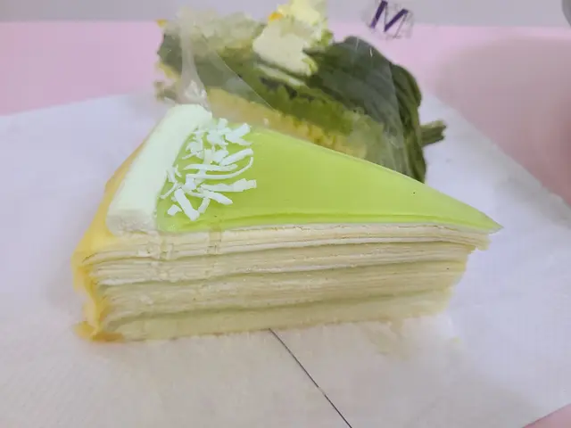 Pandan Kaya Mille Crêpes