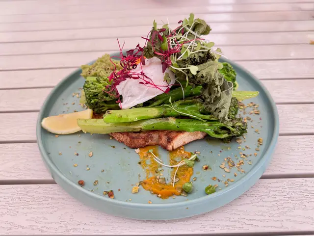 香草醬炒綠色雜菜
