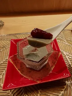 紅豆綠茶凍