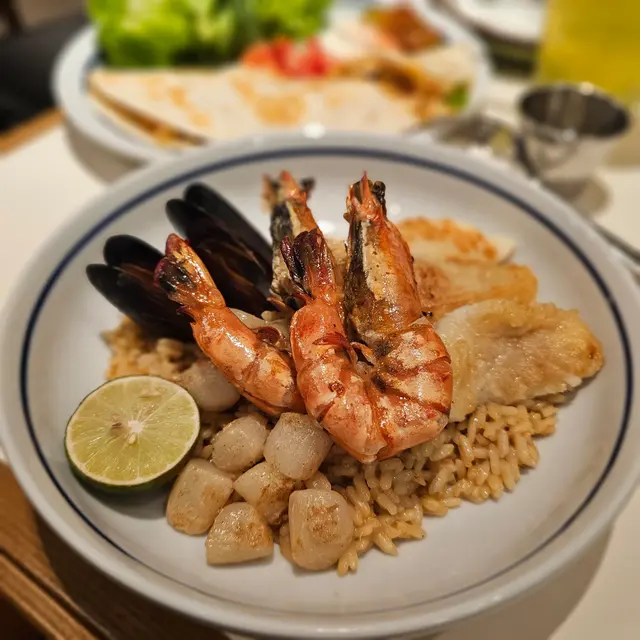 Tom Yum Seafood Risotto