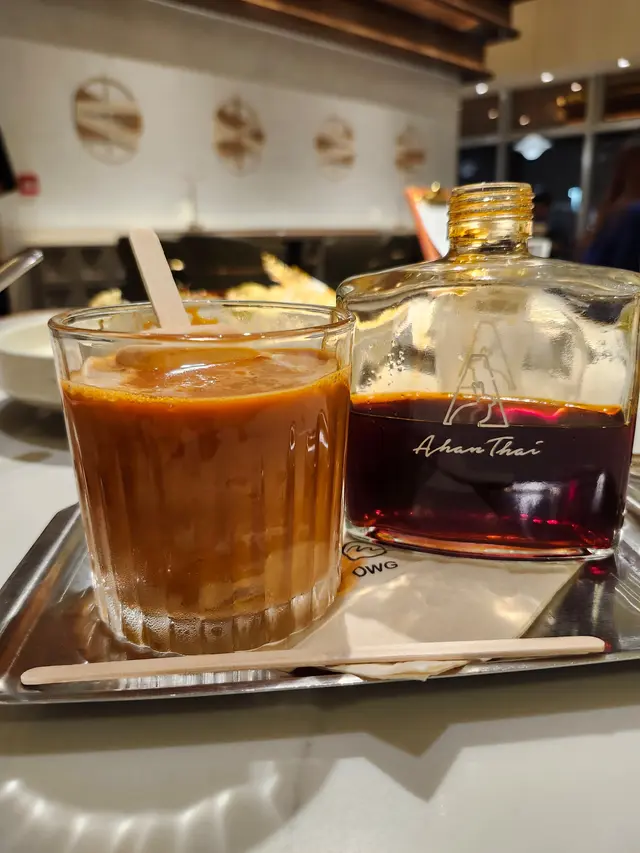  原味泰茶＋自家奶茶雪條