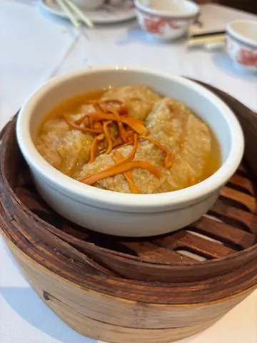 虫草花鸡汤鲜竹卷