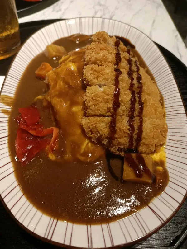 吉列豬扒蛋包飯