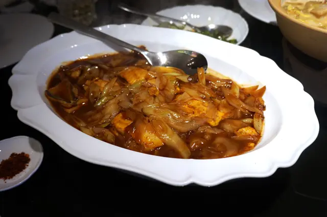 蔥燒渤海灣帶魚