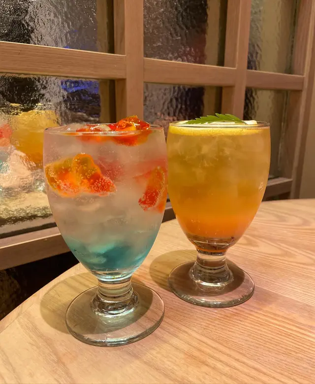 夏祭金魚梳打、柿子香露 