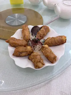 墨魚滑香酥釀雞卷