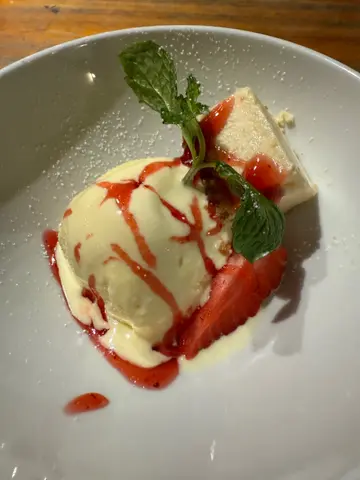 Strawberry cheesecake