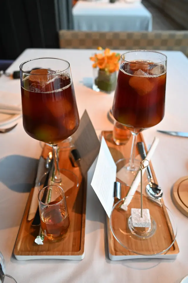 招牌特調伯爵葡萄冰茶