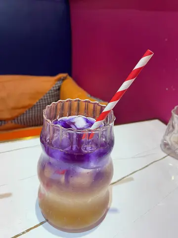 蝶豆花柚子梳打