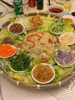 文昌手撕雞撈起