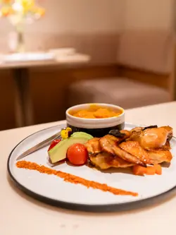 黑松露香草烤三黄鸡（半只）