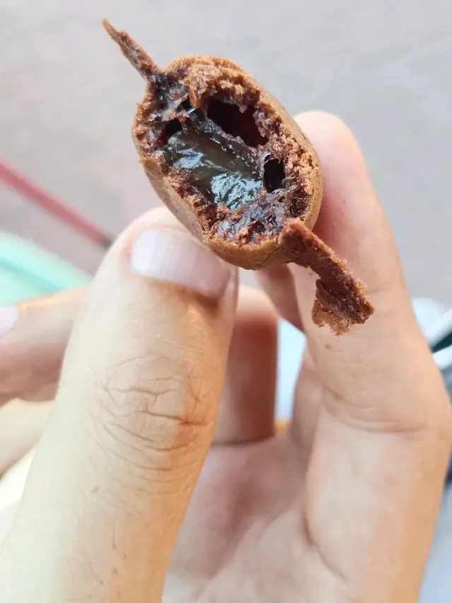 (贈品) 蜂蜜麻糬雞蛋仔,朱古力底