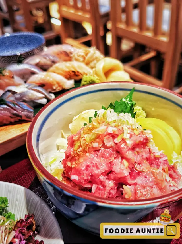 碎蔥吞拿魚腩魚生飯