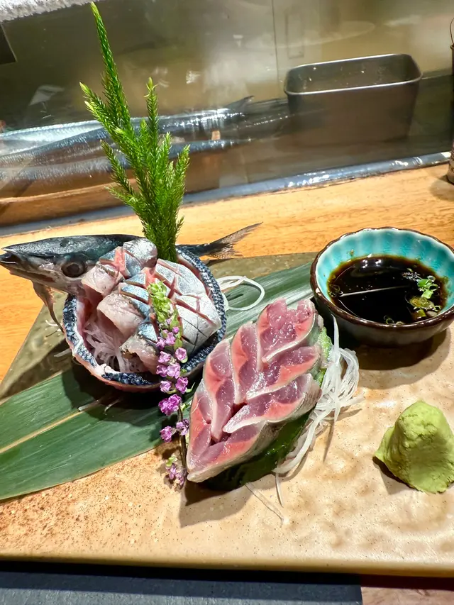 秋刀魚刺身$168 🐟🍂