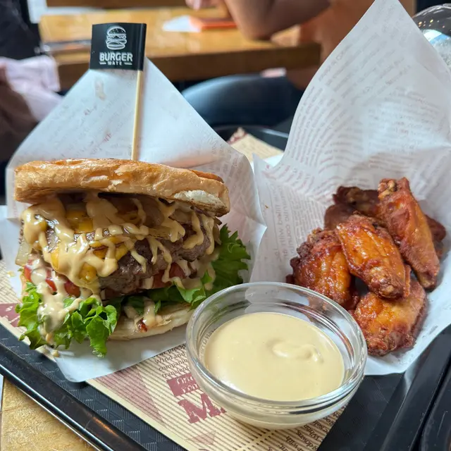 Cheddar Cheese Beef  Burger 