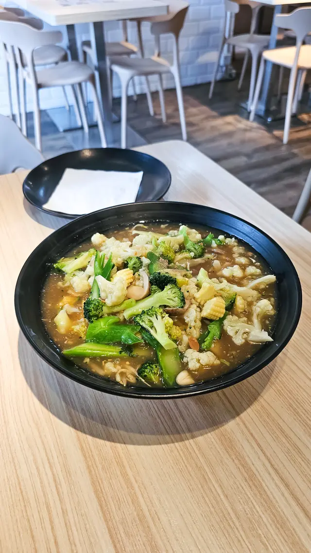 #SandyFoodies #Food #泰國菜 #Thai #ThaiFood #素菜 #芒果糯米飯 #大圍 #泰中意 