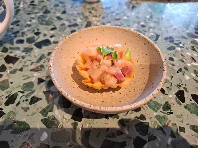 油甘魚柚子脆米