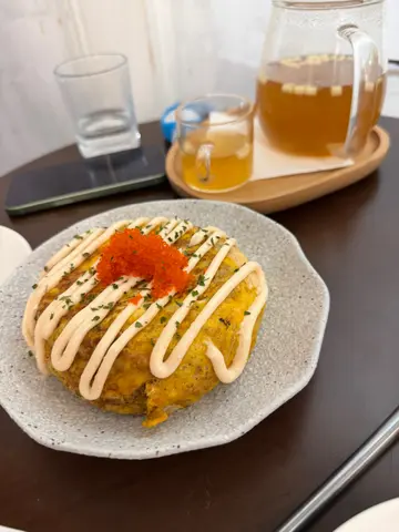 明太籽蛋餅