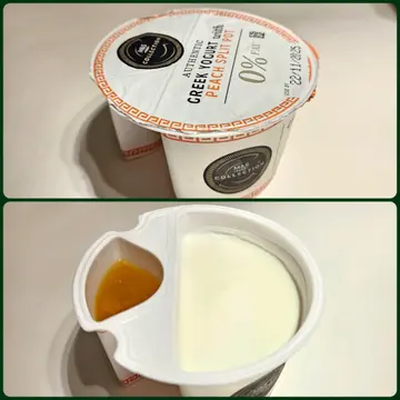 脫脂希臘乳酪(桃味)