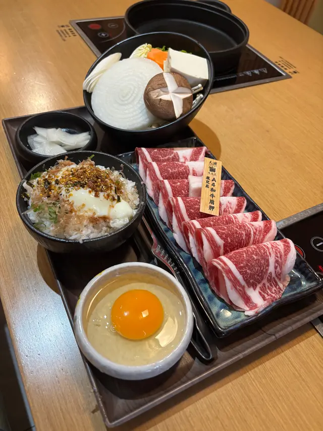 鹿兒島黑毛和牛肩胛套餐