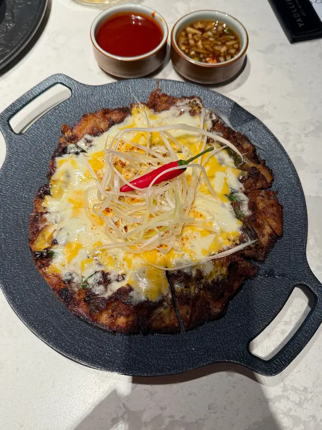 芝士牛肉煎饼