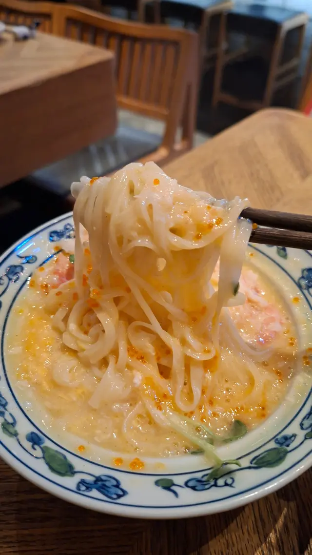 松葉蟹肉稻庭烏冬