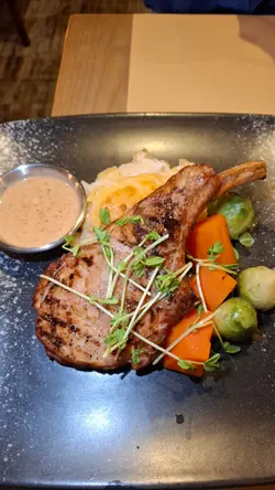 蘋果木燒西班牙黑毛豬安扒