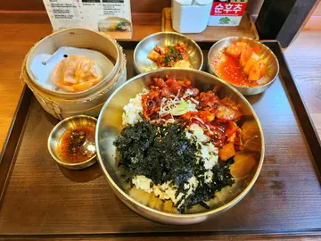 Stir-Fried Spicy Mini Octopus Rice Bowl