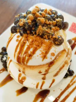 (跟餐点) 黑糖珍珠厚班戟